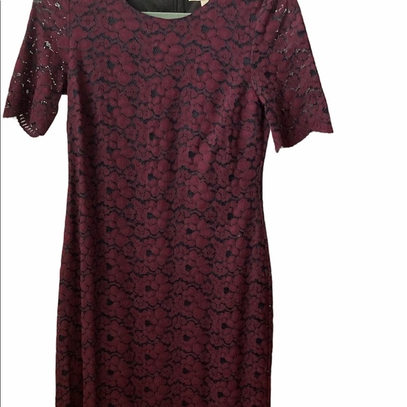 Lark&Ro Lace Merlot Women’s Size 2 Dress - Picture 1 of 7